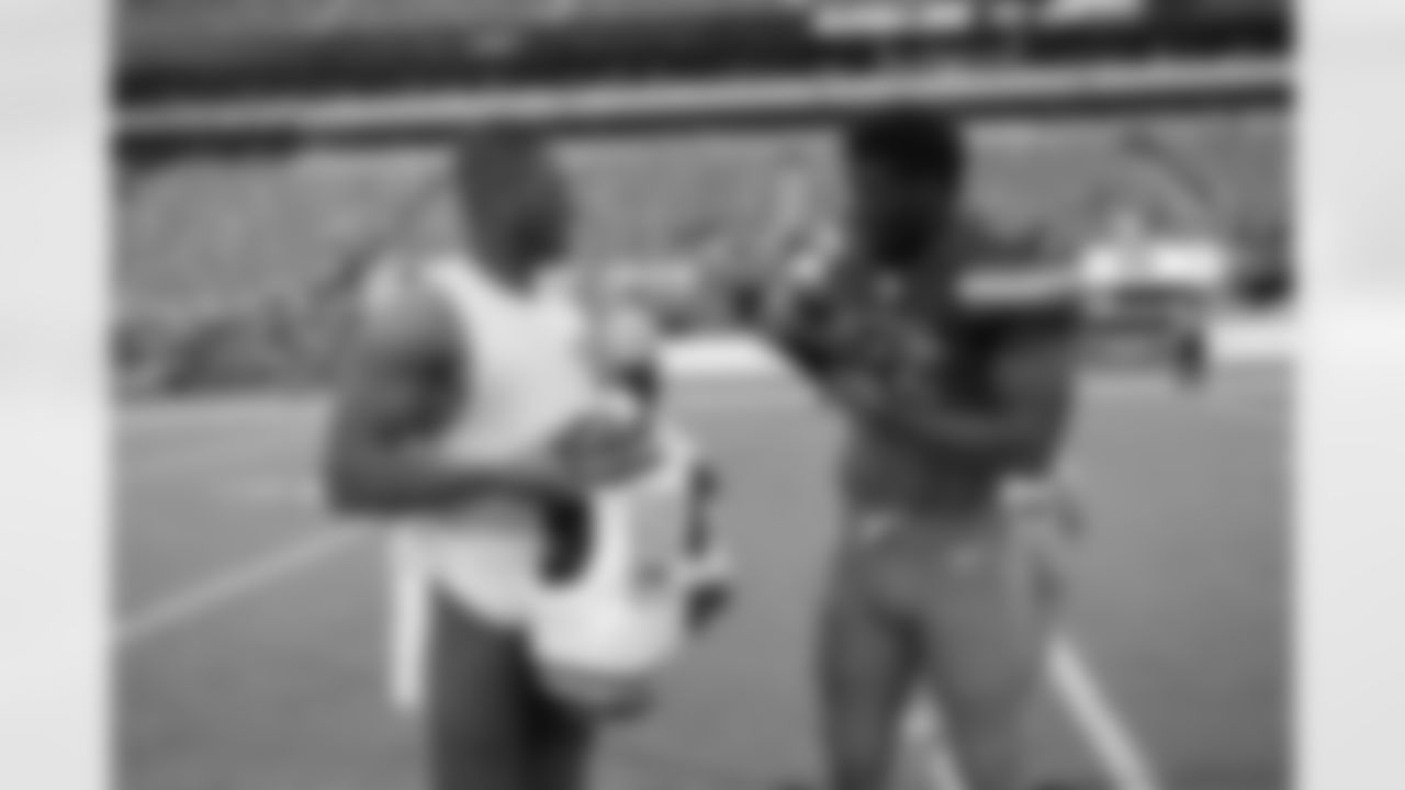 WR Chris Owusu & CLE S Johnson Bademosi