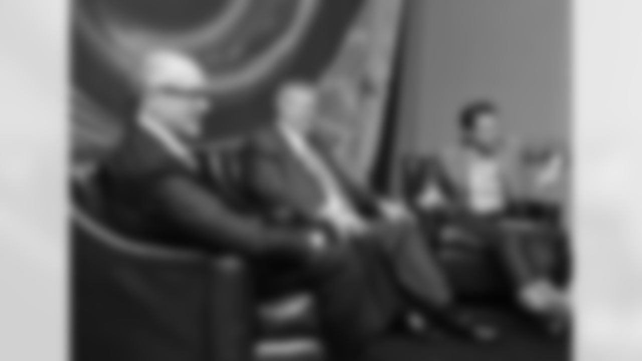 Rex Ryan and Woody Johnson at The Core Club in Manhattan