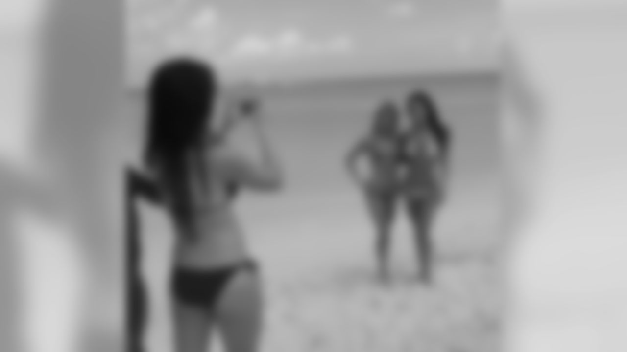2011 Flight Crew during the 2012 Swimsuit Calendar Shoot In Aruba