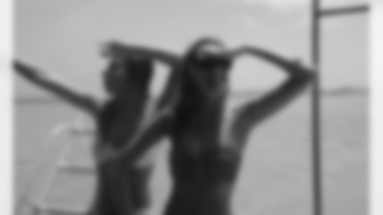 2011 Flight Crew during the 2012 Swimsuit Calendar Shoot In Aruba