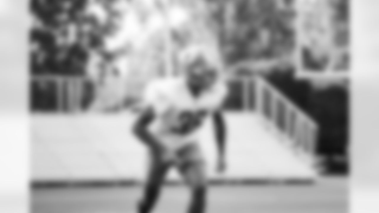 Detroit Lions cornerback Chase Lucas (36) during practice at the Lions Training Facility in Allen Park, MI on September 30, 2022. (Jeff Nguyen/Detroit Lions)