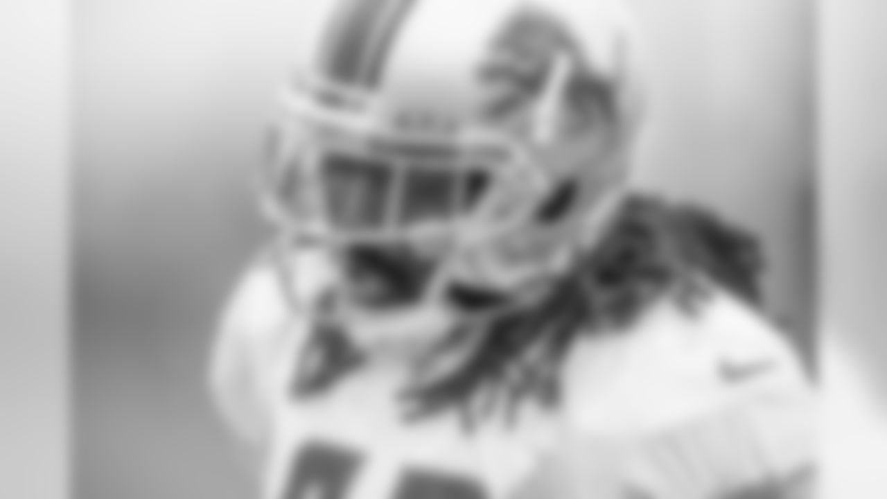 Detroit Lions running back Bo Scarbrough (43) during practice at the Detroit Lions training facility Wednesday, Dec. 4, 2019 in Allen Park, Mich. (Detroit Lions via AP)