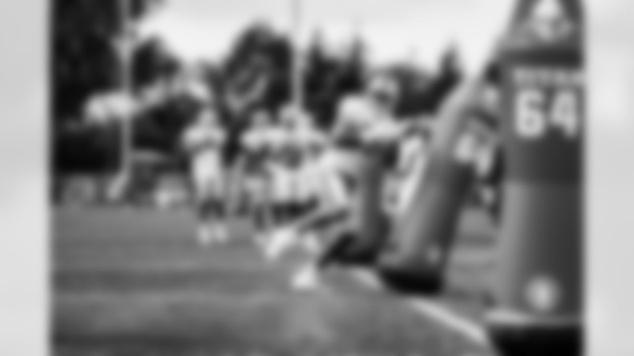 Detroit Lions outside linebacker Rashod Berry (45) during Lions practice at the Training Facility in Allen Park, MI on August 24, 2021. (Jeff Nguyen/Detroit Lions)