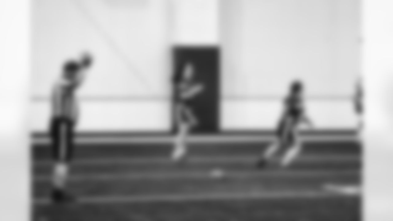 2023 Michigan Girls High School Flag Football Pilot League Week 3 at Detroit Lions HQ & Training Facility Sunday May 21 2023 in Allen Park, MI. (Carl Jones II/Detroit Lions).