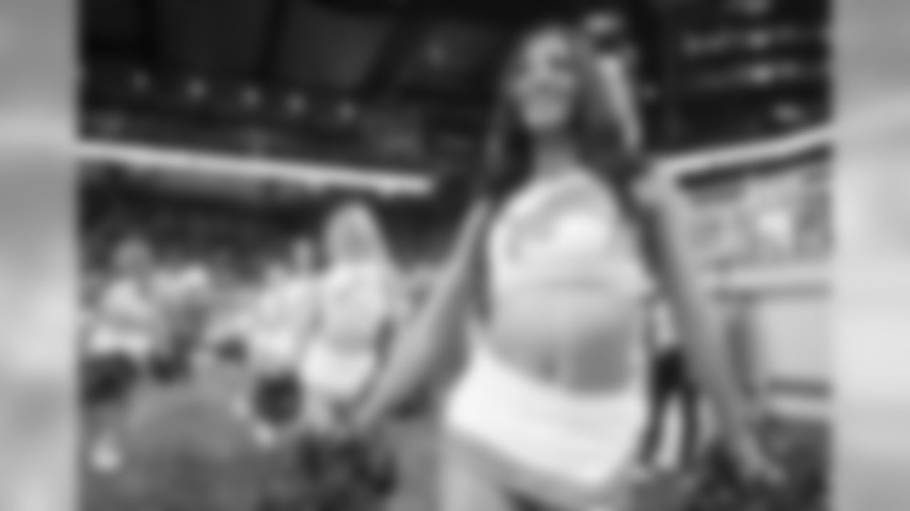 Detroit Lions Cheerleaders during a NFL football game against the Tampa Bay Buccaneers Sunday, Dec. 15, 2019 in Detroit. (Detroit Lions via AP).