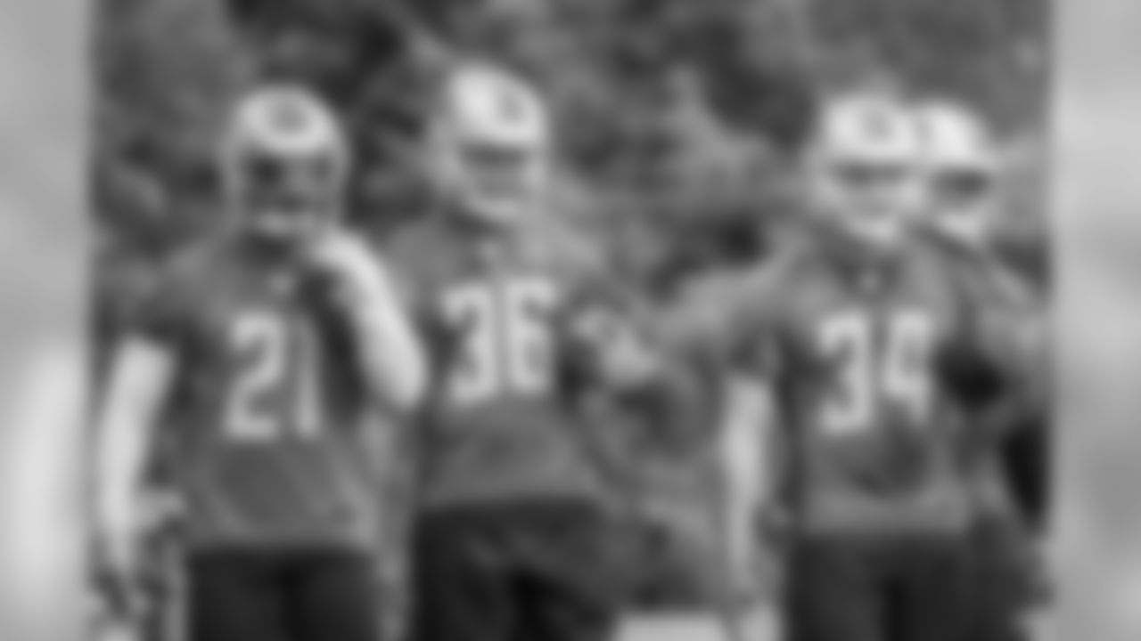 Ameer Abdullah, Dwayne Washington and Zach Zenner
