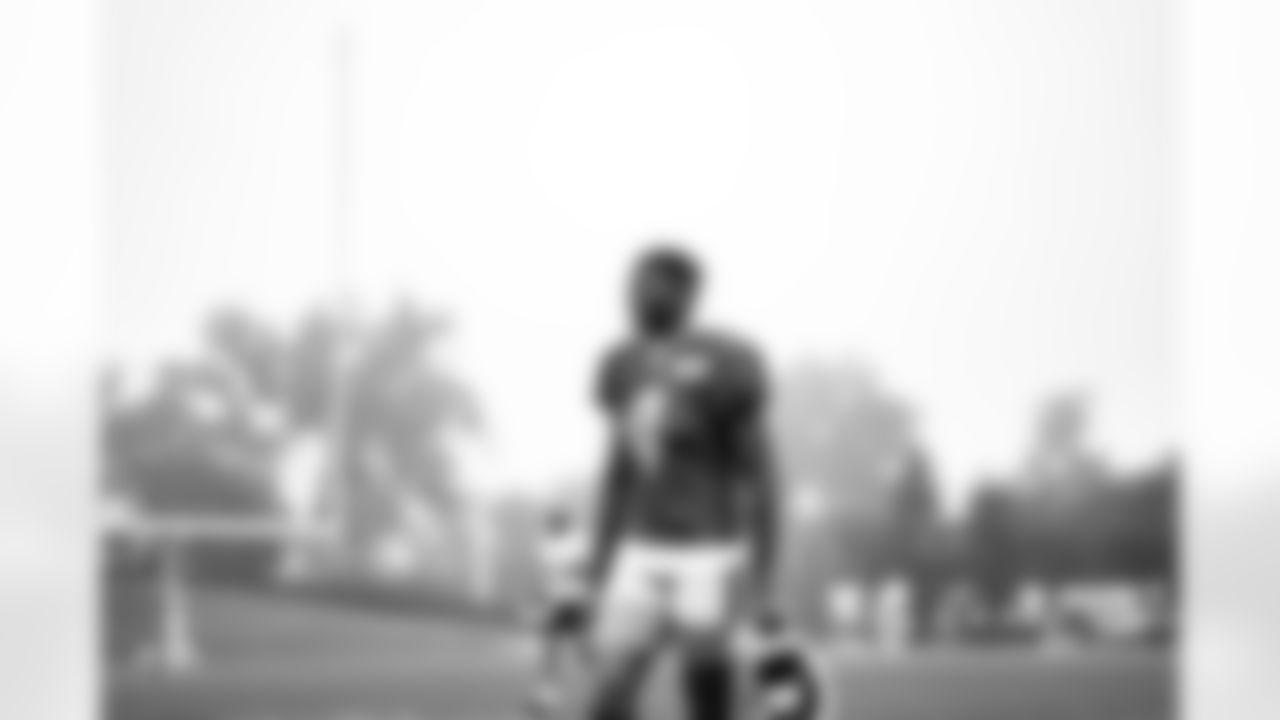 Detroit Lions wide receiver DJ Chark (4) during Lions Training Camp at the Training Facility in Allen Park, MI on August 5, 2022. (Jeff Nguyen/Detroit Lions)
