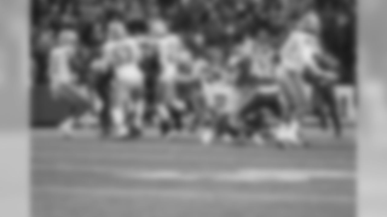 Detroit Lions defensive back Quandre Diggs (28) returns a punt during a NFL football game against the Buffalo Bills on Sunday, Dec. 16, 2018 in Orchard Park, N.Y. (Detroit Lions via AP).