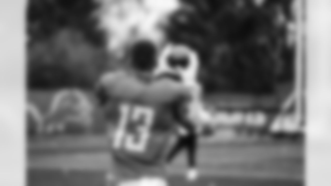 Detroit Lions wide receiver Brandon Zylstra (13) during practice at the Lions Training Facility in Allen Park, MI on October 26, 2022. (Jeff Nguyen/Detroit Lions)