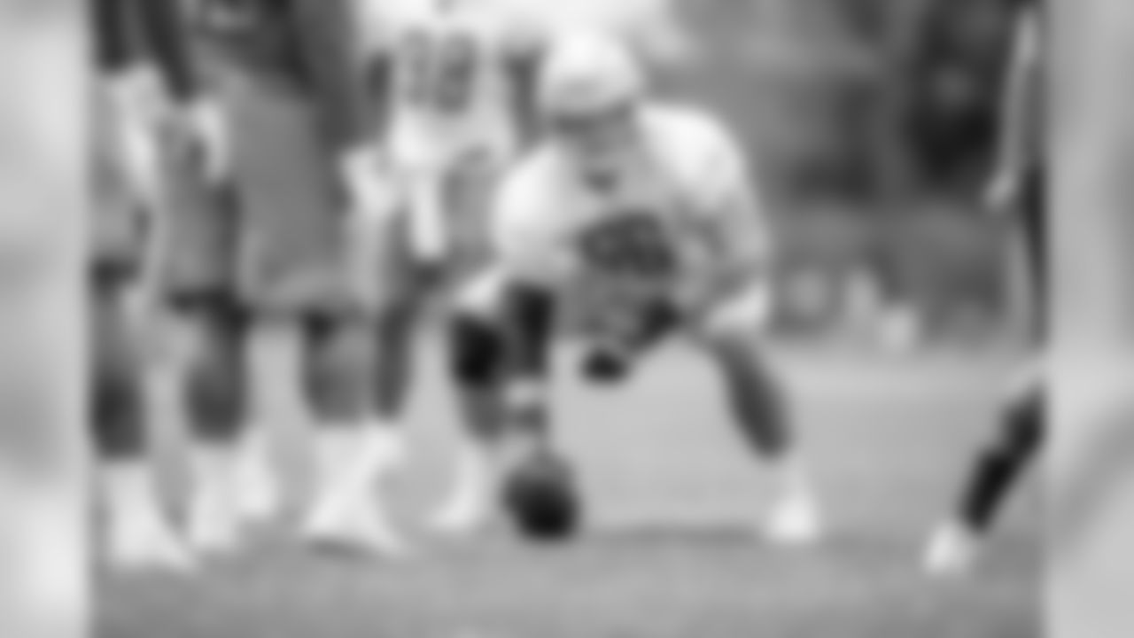 Detroit Lions guard Joe Dahl (66) during Day 1 of OTAs on Monday, May 20, 2019 in Allen Park, Mich. (Detroit Lions via AP)