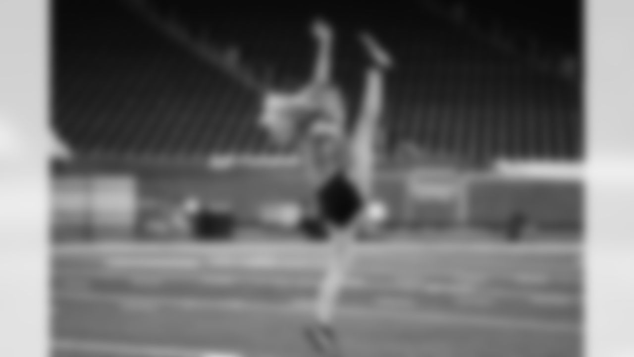 Detroit Lions Cheerleaders during the 2023 Auditions at Ford Field in Detroit, MI on May 7, 2023. (Jeff Nguyen/Detroit Lions)
