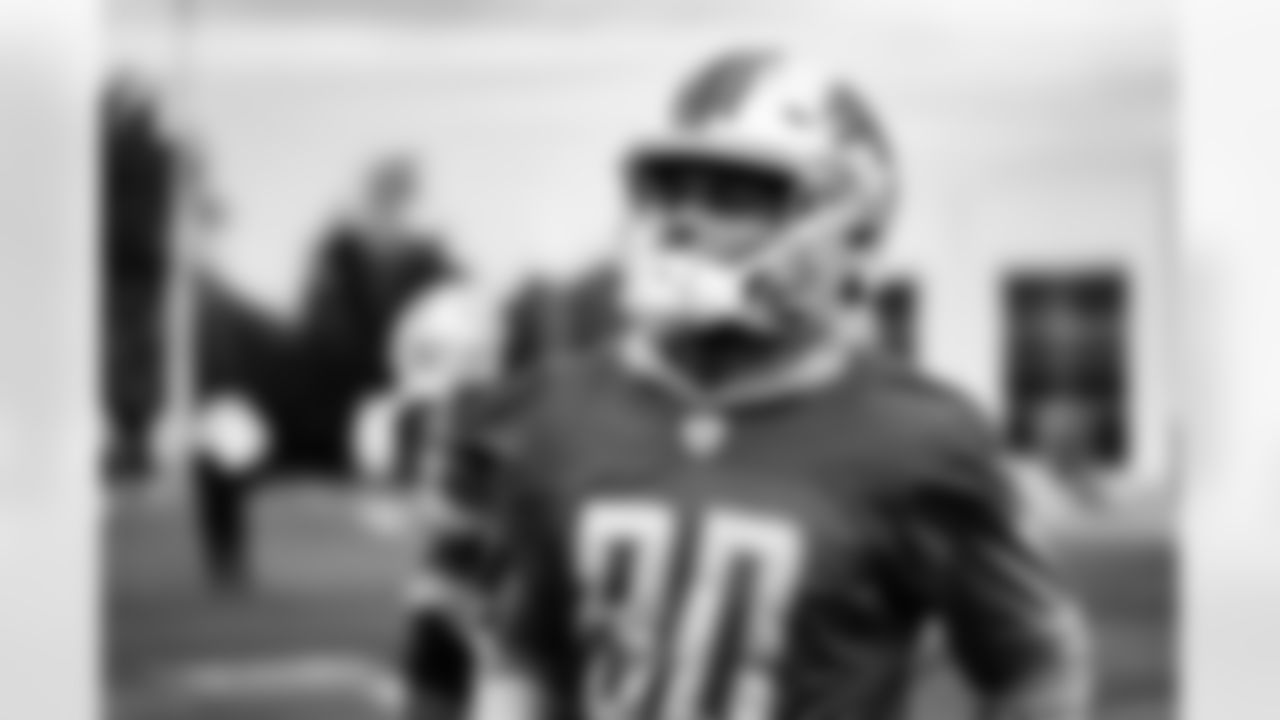 Detroit Lions wide receiver Antoine Green (80) during practice at the Lions training facility in Allen Park, MI on October 13, 2023. (Jeff Nguyen/Detroit Lions)