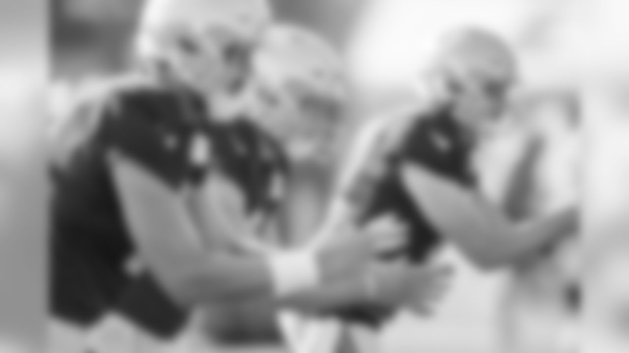Detroit Lions quarterbacks during Day 3 of 2019 Detroit Lions Training Camp presented by Rocket Mortgage on Saturday, July 27, 2019 in Allen Park, Mich. (Detroit Lions via AP)