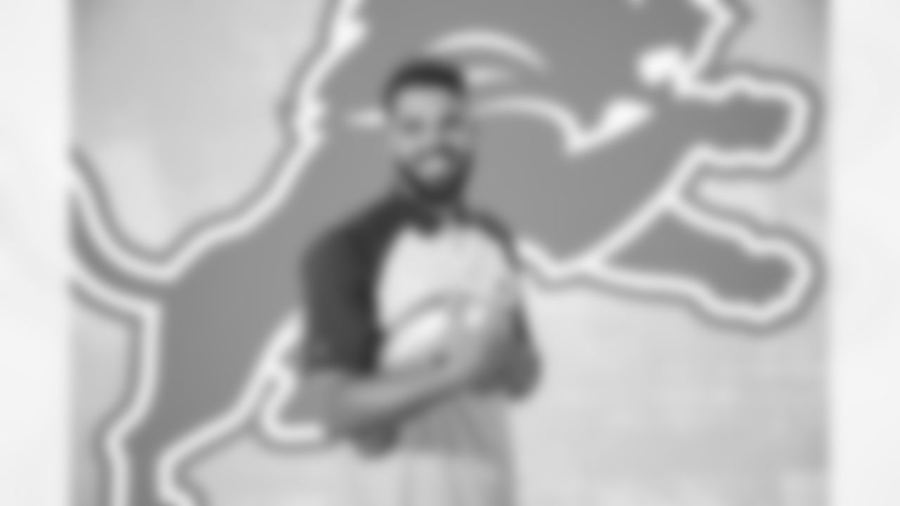 Anthony during the 2023 Entertainment Team Media Day at the Lions Training Facility in Allen Park, MI on June 4, 2023. (Jeff Nguyen/Detroit Lions)
