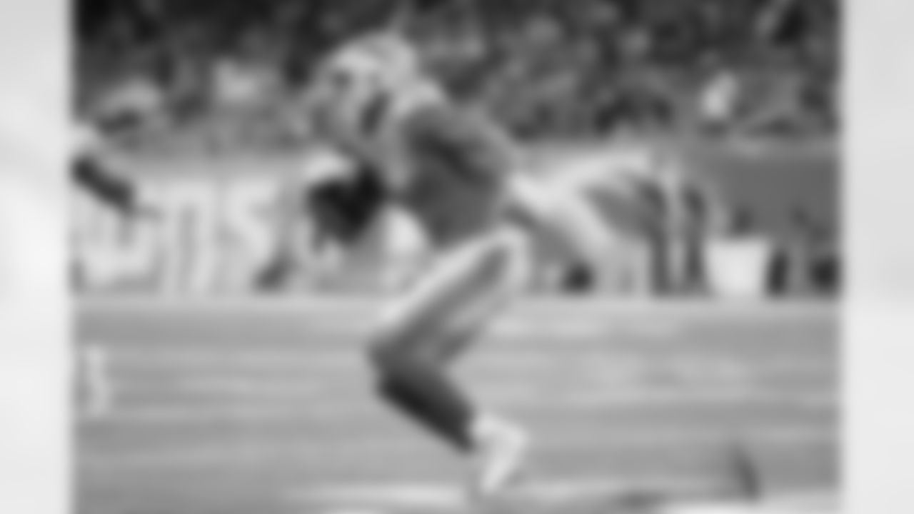 Detroit Lions wide receiver Kenny Golladay (19) during a NFL football game against the New England Patriots on Sunday, Sept. 23, 2018 in Detroit. (Detroit Lions via AP).