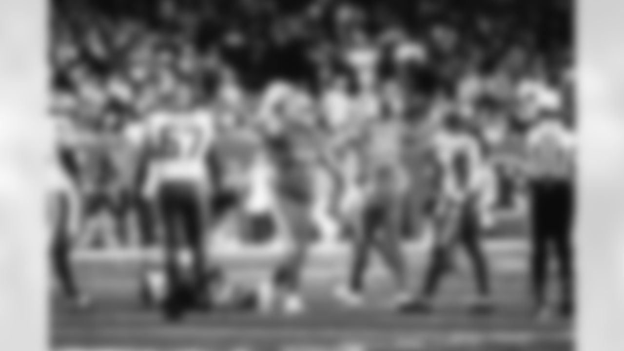 Detroit Lions defensive lineman John Cominsky (79), Detroit Lions defensive lineman Romeo Okwara (95) during a NFL football game against the Minnesota Vikings on Sunday, December 11, 2022 in Detroit, MI. (Jeff Nguyen/Detroit Lions).