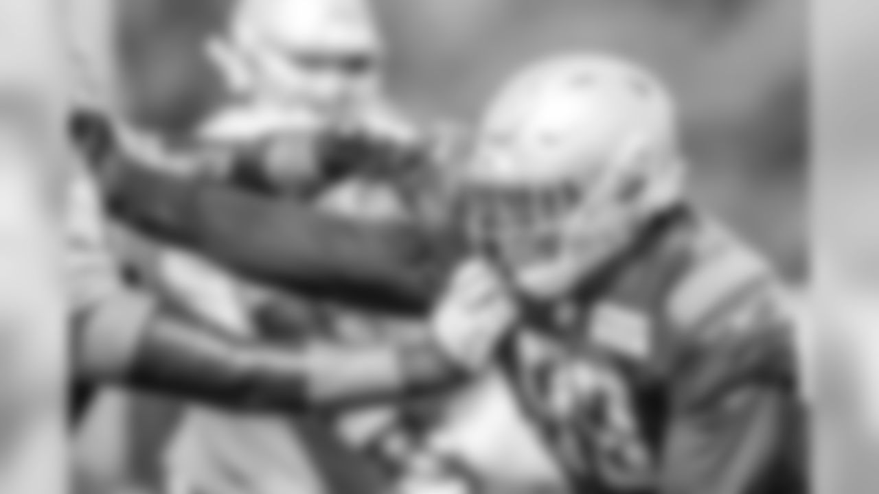 Detroit Lions defensive lineman Da'Shawn Hand (93) during Day 3 of 2019 Detroit Lions Training Camp presented by Rocket Mortgage on Saturday, July 27, 2019 in Allen Park, Mich. (Detroit Lions via AP)