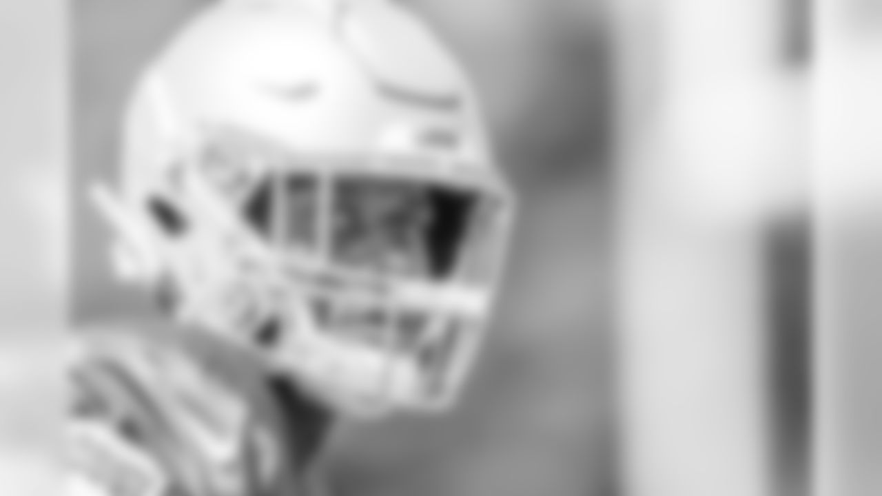 Detroit Lions cornerback Amani Oruwariye (46) during Day 3 of 2019 Detroit Lions Training Camp presented by Rocket Mortgage on Saturday, July 27, 2019 in Allen Park, Mich. (Detroit Lions via AP)