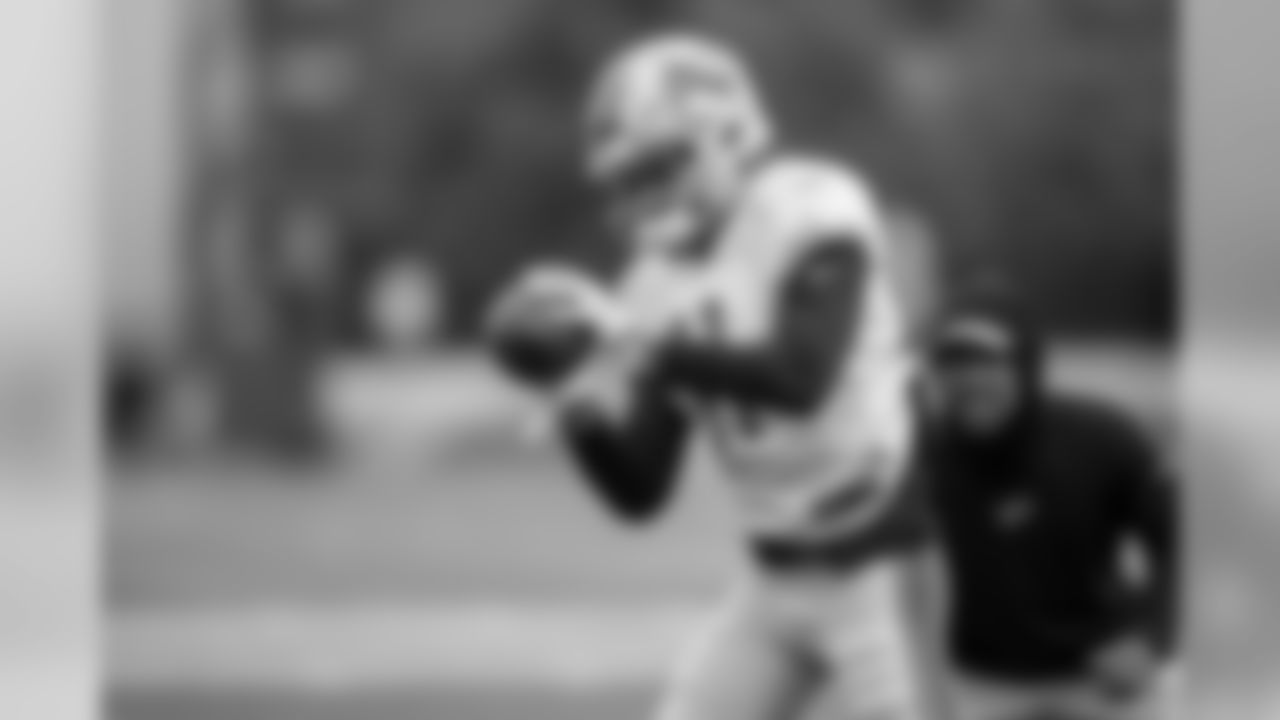 Detroit Lions wide receiver Marvin Jones Jr. (11) during practice at the Detroit Lions training facility on Wednesday, Oct. 17, 2018 in Allen Park, Mich. (Detroit Lions via AP)