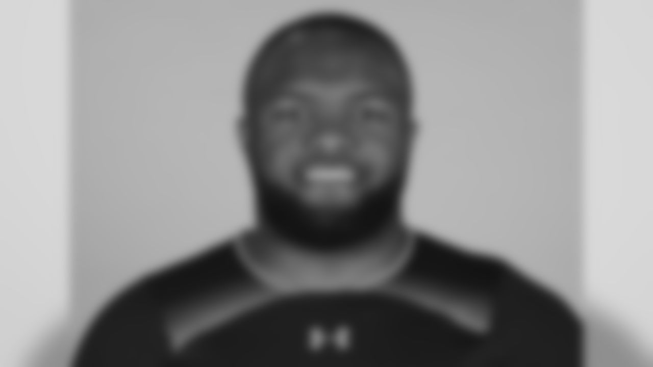 Clemson defensive lineman Austin Bryant poses for a headshot during the 2019 Scouting Combine,Friday, Mar. 1, 2019 in Indianapolis. (Logan Bowles via AP)