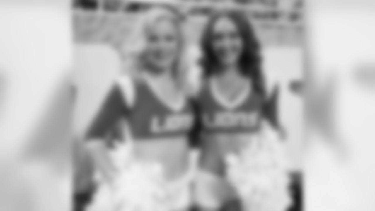 Detroit Lions Cheerleaders during a NFL football game between the Detroit Lions and the Chicago Bears on Thursday, Nov. 22, 2018 in Detroit. (Detroit Lions via AP).