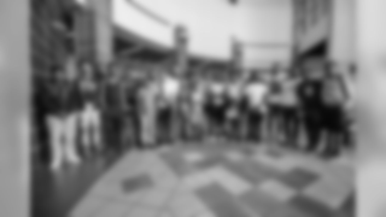 Tavon Wilson and Da'Shawn Hand join participants for a conversation on social resilience at on Thursday, June 7, 2019 in Detroit.