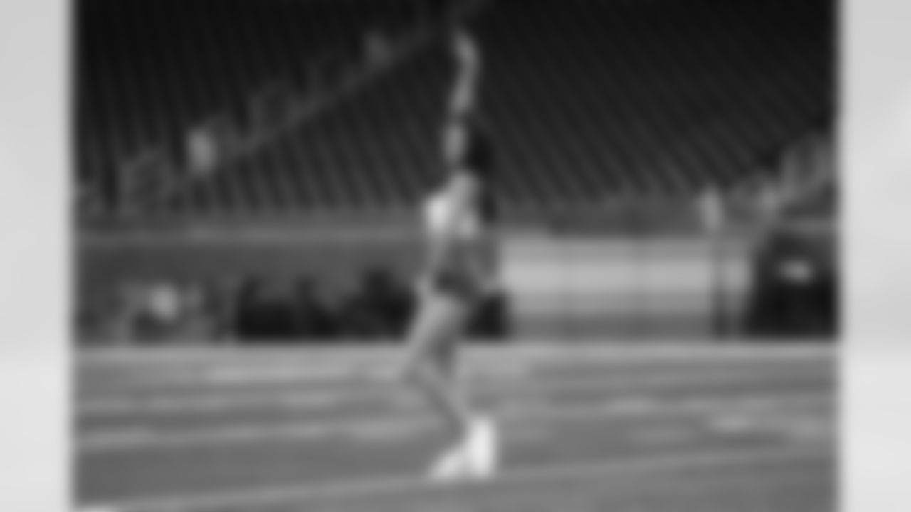 Detroit Lions Cheerleaders during the 2023 Auditions at Ford Field in Detroit, MI on May 7, 2023. (Jeff Nguyen/Detroit Lions)
