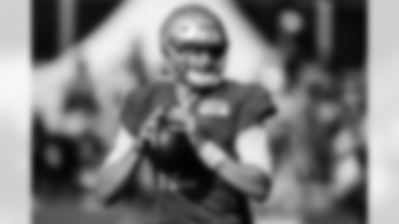 Detroit Lions quarterback Tim Boyle (12) during Lions Training Camp at the Training Facility in Allen Park, MI on August 6th, 2021. (Jeff Nguyen/Detroit Lions)