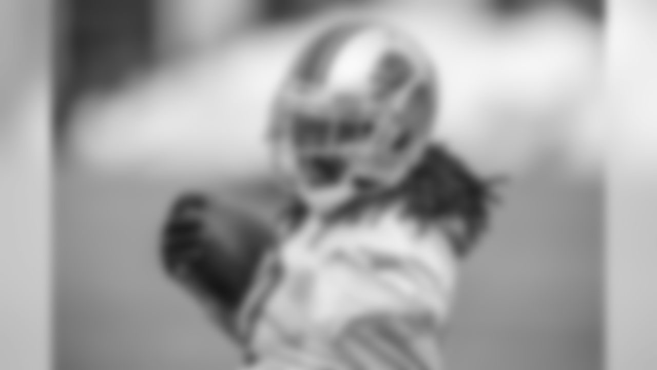 Detroit Lions running back Bo Scarbrough (43) during practice at the Detroit Lions training facility Wednesday, Nov. 20, 2019 in Allen Park, Mich. (Detroit Lions via AP)