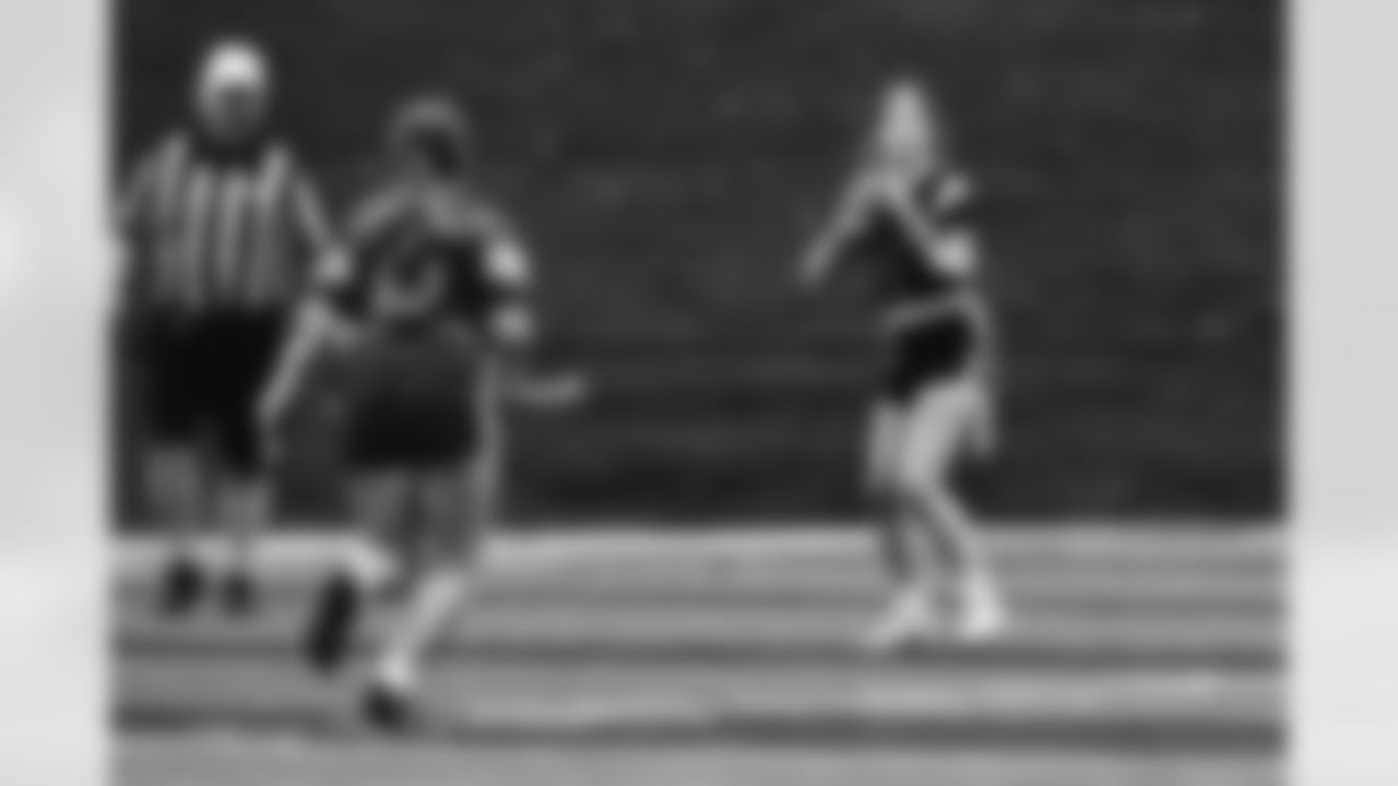 2023 Michigan Girls High School Flag Football Pilot League Week 2 at Stoney Creek HS Saturday May 13, 2023 in Rochester Hills, MI. (Carl Jones II/Detroit Lions).