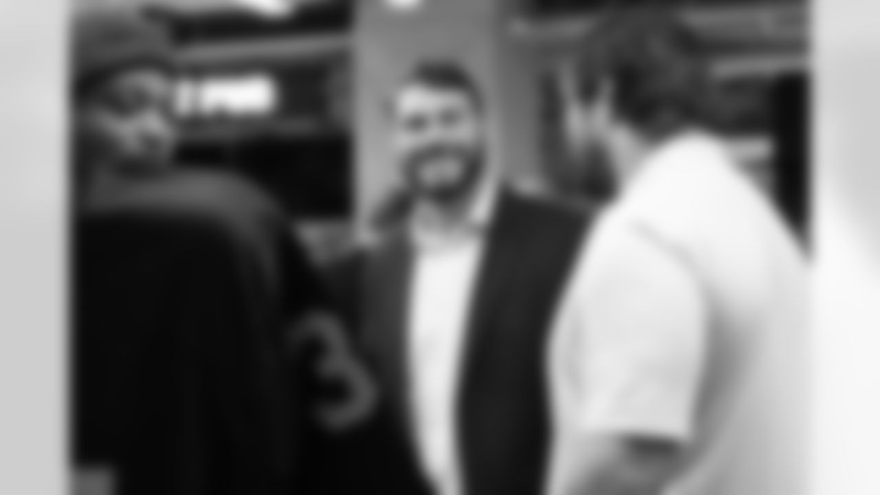 Frank Ragnow's Night of Memories at Ford Field on Monday, Oct. 16, 2023 in Detroit, MI. (Josh Mandujano/Detroit Lions)