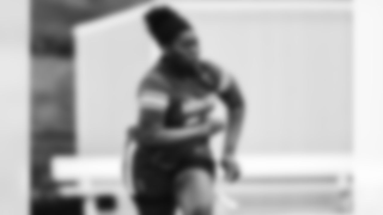 2023 Michigan Girls High School Flag Football Pilot League Week 2 at Stoney Creek HS Saturday May 13, 2023 in Rochester Hills, MI. (Carl Jones II/Detroit Lions).