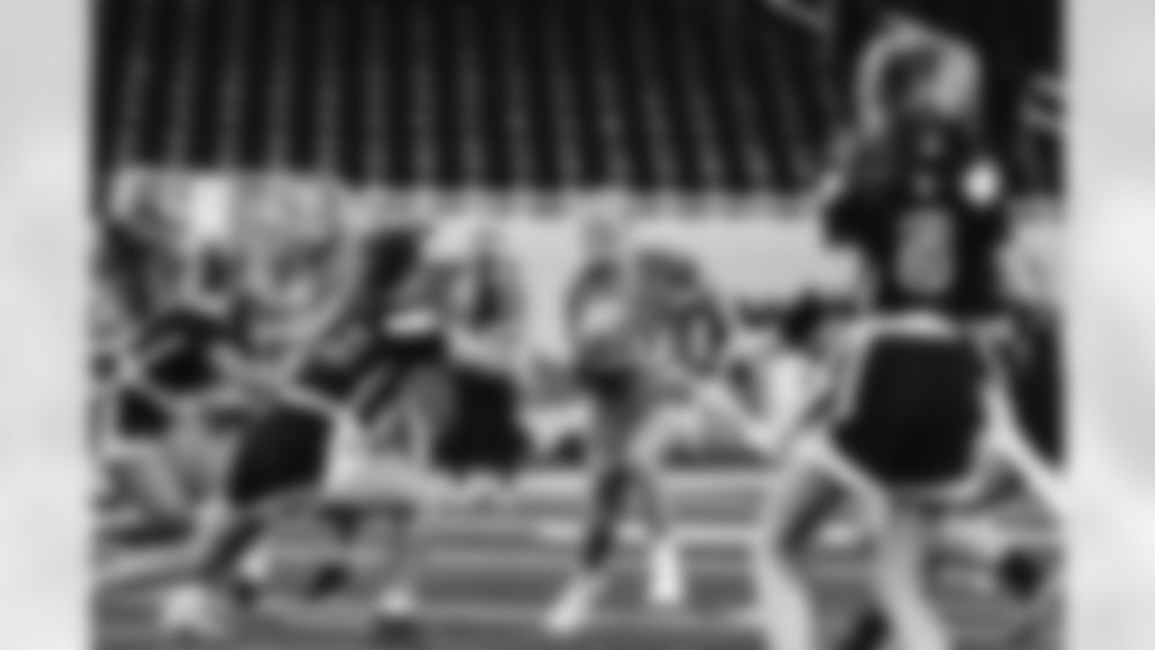 2023 Michigan Girls High School Flag Football Pilot League Week 1 at Ford Field. Sunday May 7, 2023 in Detroit, MI. (Carl Jones II/Detroit Lions).