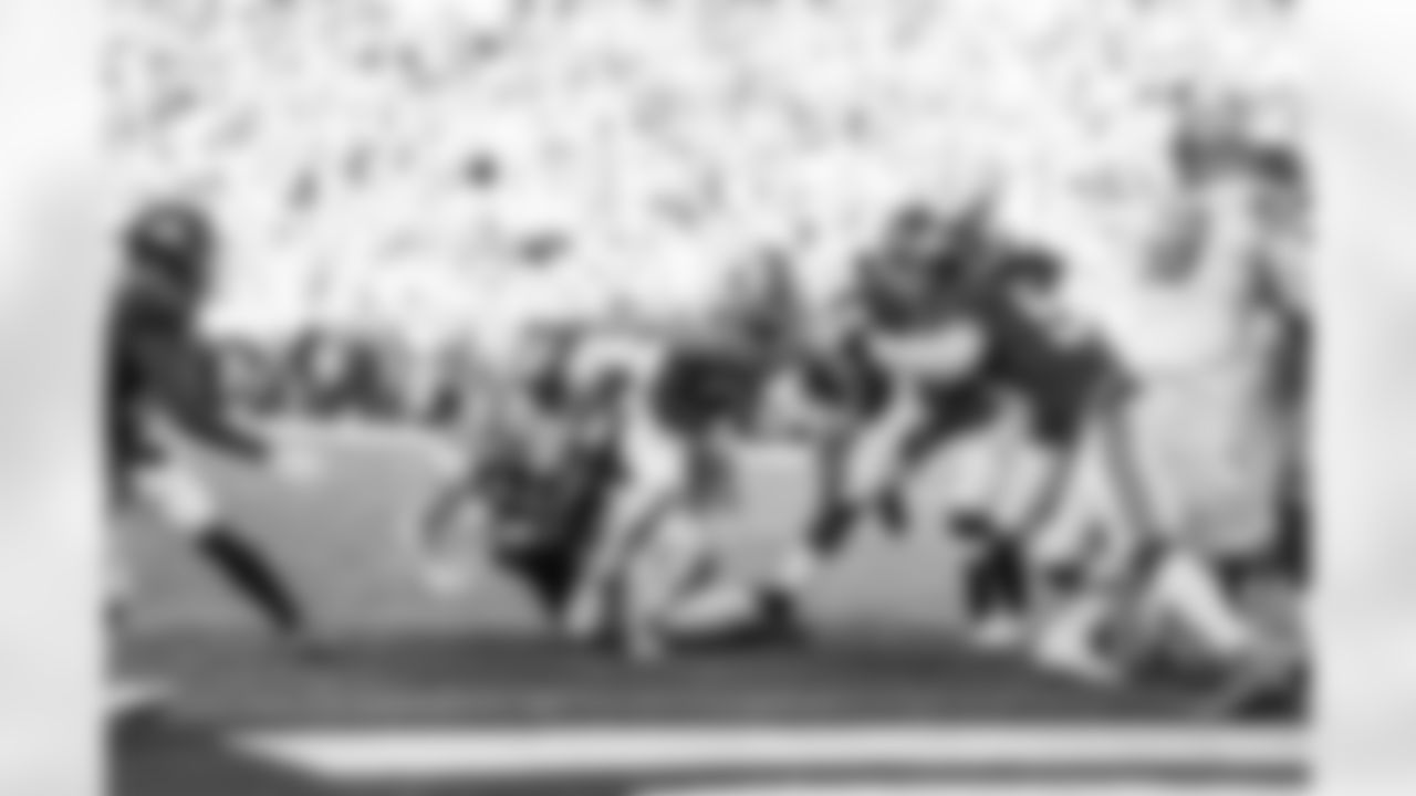 Detroit Lions running back Jamaal Williams (30) scores a touchdown during a NFL football game against the New York Giants on Sunday, November 20, 2022 in East Rutherford, NJ. (Jeff Nguyen/Detroit Lions).