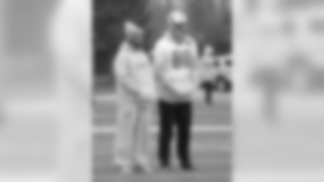 Jim Caldwell and Bear Pascoe