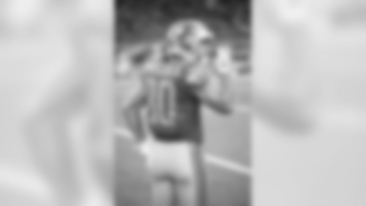 Detroit Lions wide receiver Danny Amendola (80) during a NFL football game against the Los Angeles Chargers Sunday, Sept. 15, 2019 in Detroit. (Detroit Lions via AP).