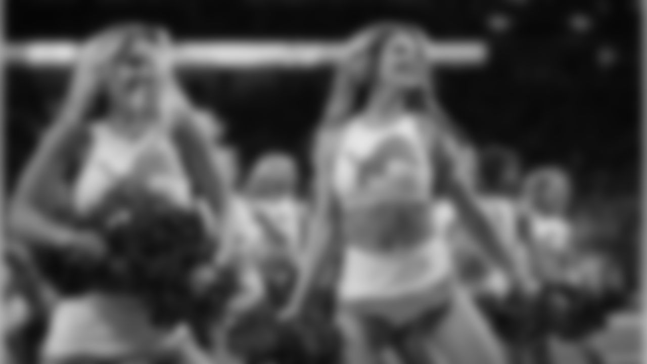 Detroit Lions Cheerleaders during a NFL football game against the Tampa Bay Buccaneers Sunday, Dec. 15, 2019 in Detroit. (Detroit Lions via AP).