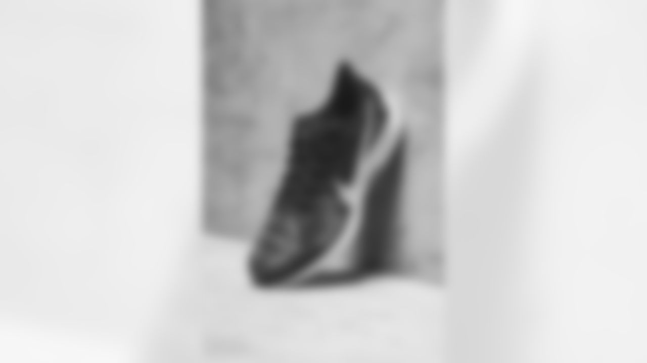 Detroit Lions quarterbacks coach Sean Ryan owns these shoes. My Cause My Cleats. (Detroit Lions via AP).