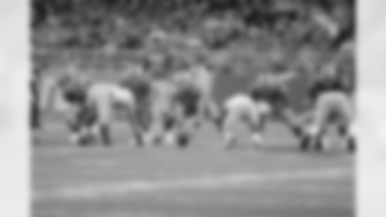Detroit Lions long snapper Don Muhlbach (48) during a NFL football game against the Green Bay Packers on Sunday, Oct. 7, 2018 in Detroit. (Detroit Lions via AP).