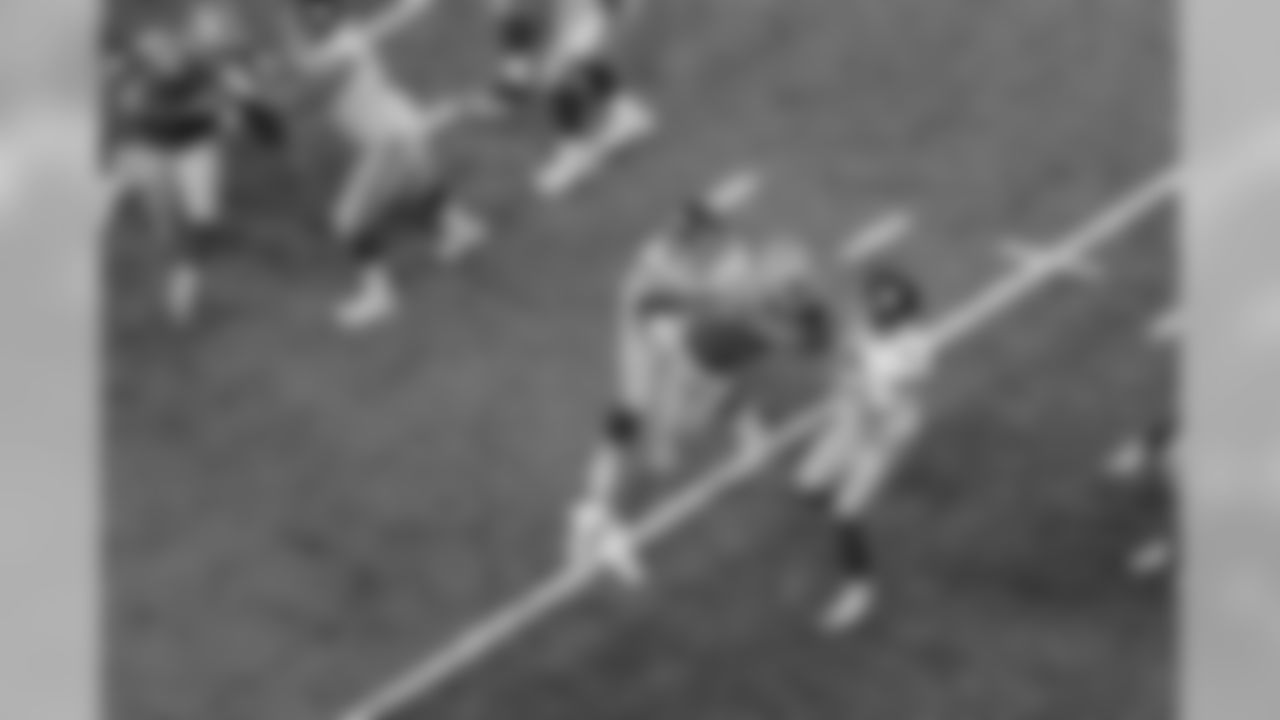 Detroit Lions defensive end Trey Flowers (90) pressures the quarterback during a NFL football game against the New York Giants Sunday, Oct. 27, 2019 in Detroit. (Detroit Lions via AP).