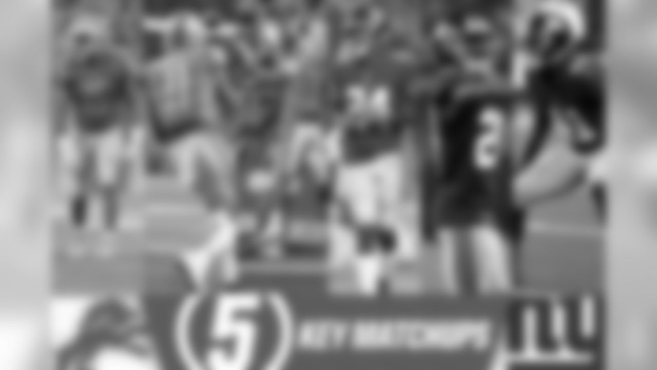 Tate, Jones Jr. and Golladay vs. Rodgers-Cromartie, Jenkins and Apple