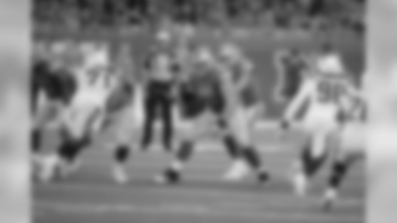 Detroit Lions guard Joe Dahl (66) during a NFL football game against the Los Angeles Chargers Sunday, Sept. 15, 2019 in Detroit. (Detroit Lions via AP).