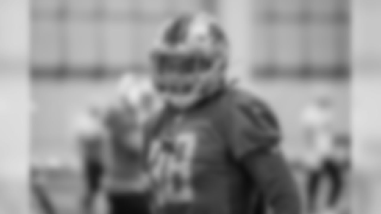 Detroit Lions cornerback Mike Ford (38) during practice at the Detroit Lions training facility Thursday, Dec. 19, 2019 in Allen Park, Mich. (Detroit Lions via AP)
