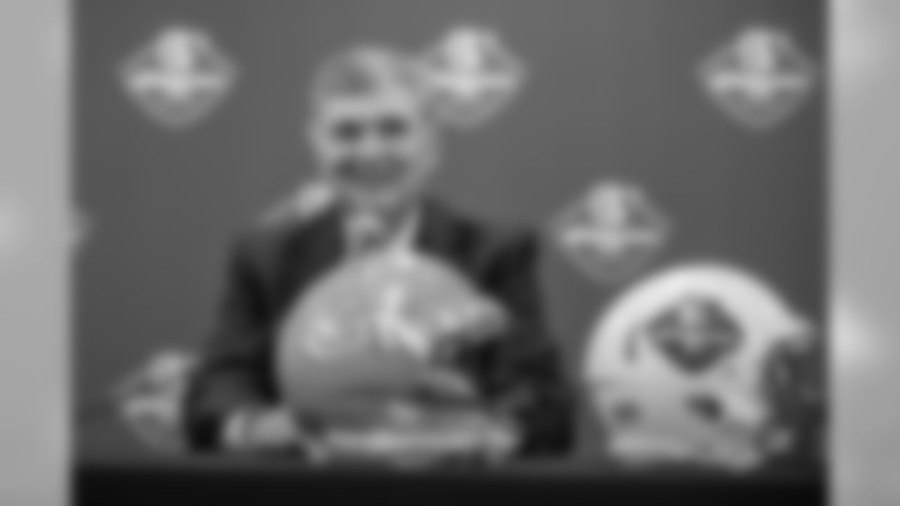 Georgia Tech head coach Paul Johnson at the Quick Lane Bowl Press Conference on Wednesday, Dec. 5, 2018 in Allen Park, Mich. (Detroit Lions via AP)