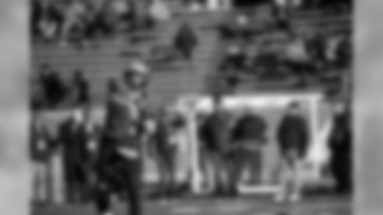 Shea Patterson during Reese's Senior Bowl practice Tuesday, Jan. 21, 2020 in Mobile, Ala. (Detroit Lions via AP).