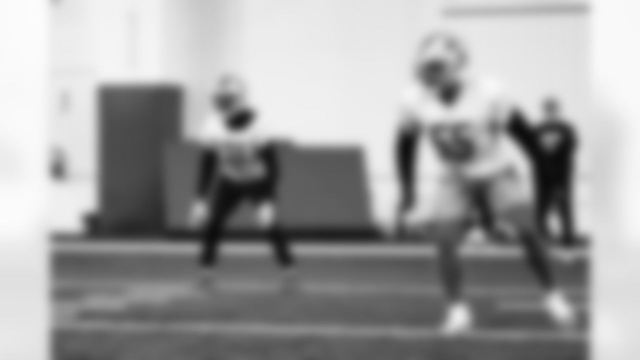 Detroit Lions safety Kerby Joseph (31) during practice at the Lions Training Facility in Allen Park, MI on December 2, 2022. (Jeff Nguyen/Detroit Lions)