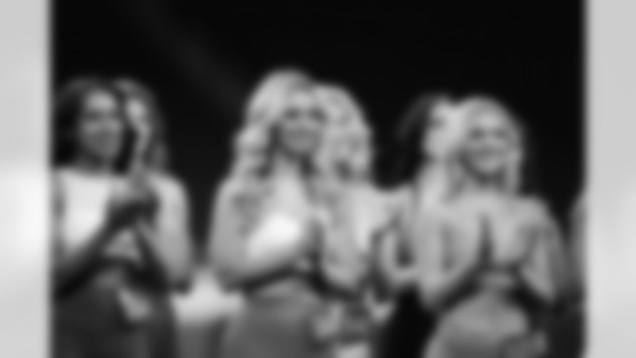 Detroit Lions Cheerleaders during the 2023 Auditions at Ford Field in Detroit, MI on May 7, 2023. (Jeff Nguyen/Detroit Lions)