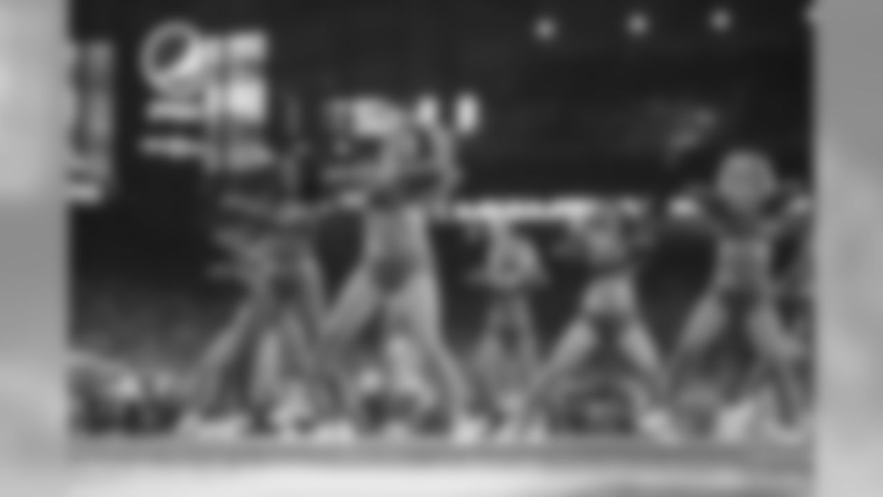 Detroit Lions Cheerleaders during a NFL football game between the Detroit Lions and the Chicago Bears on Thursday, Nov. 22, 2018 in Detroit. (Detroit Lions via AP).