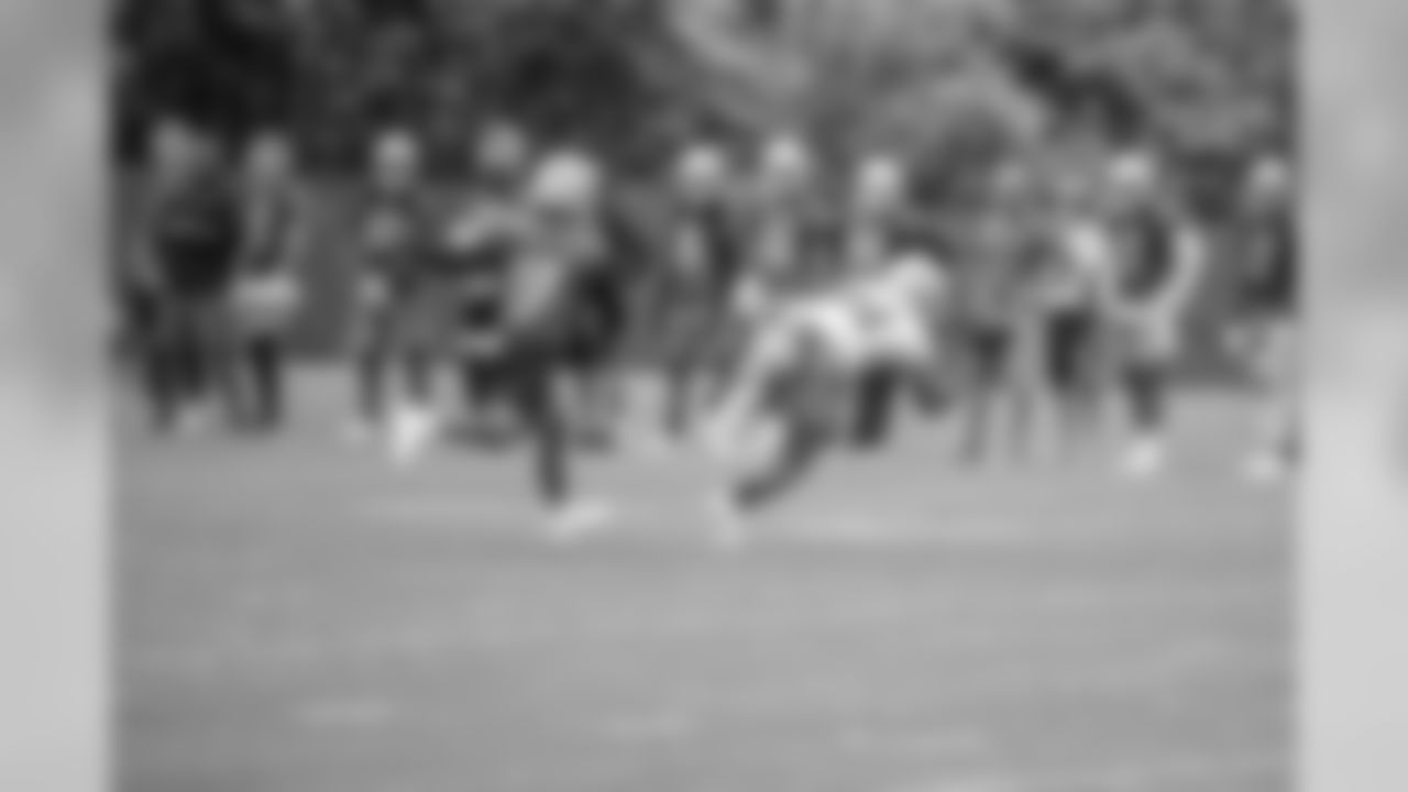 Detroit Lions wide receiver Travis Fulgham (84) during Day 3 of minicamp on Thursday, June 6, 2019 in Allen Park, Mich. (Detroit Lions via AP)