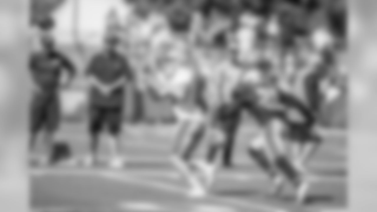 Detroit Lions running back Zach Zenner (34) during Day five of Detroit Lions Training Camp presented by Rocket Mortgage on Tuesday, July 30, 2019 in Allen Park, Mich.